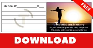 Earl Nightingale Goal Card PDF Download